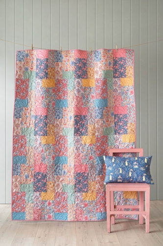 Tilda Patchwork Stoff Baumwolle - Windy Days Skyler Camel